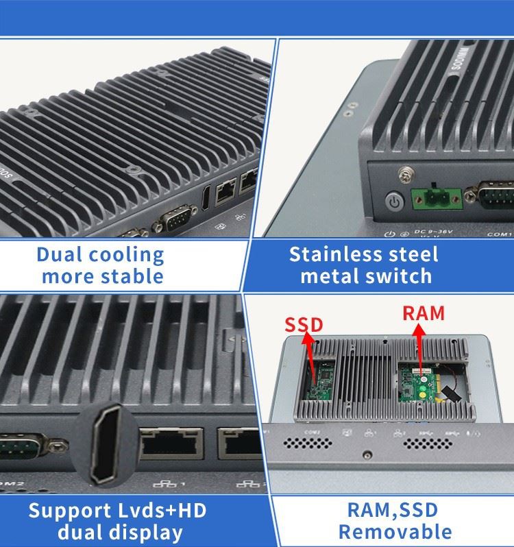 15-inch Fanless touch Panel