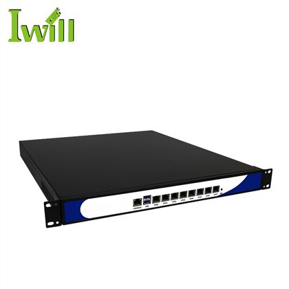1U 19 اینچی شبکه Rackmount Applince