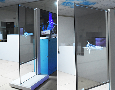 می دانید صفحه نمایش شفاف OLED